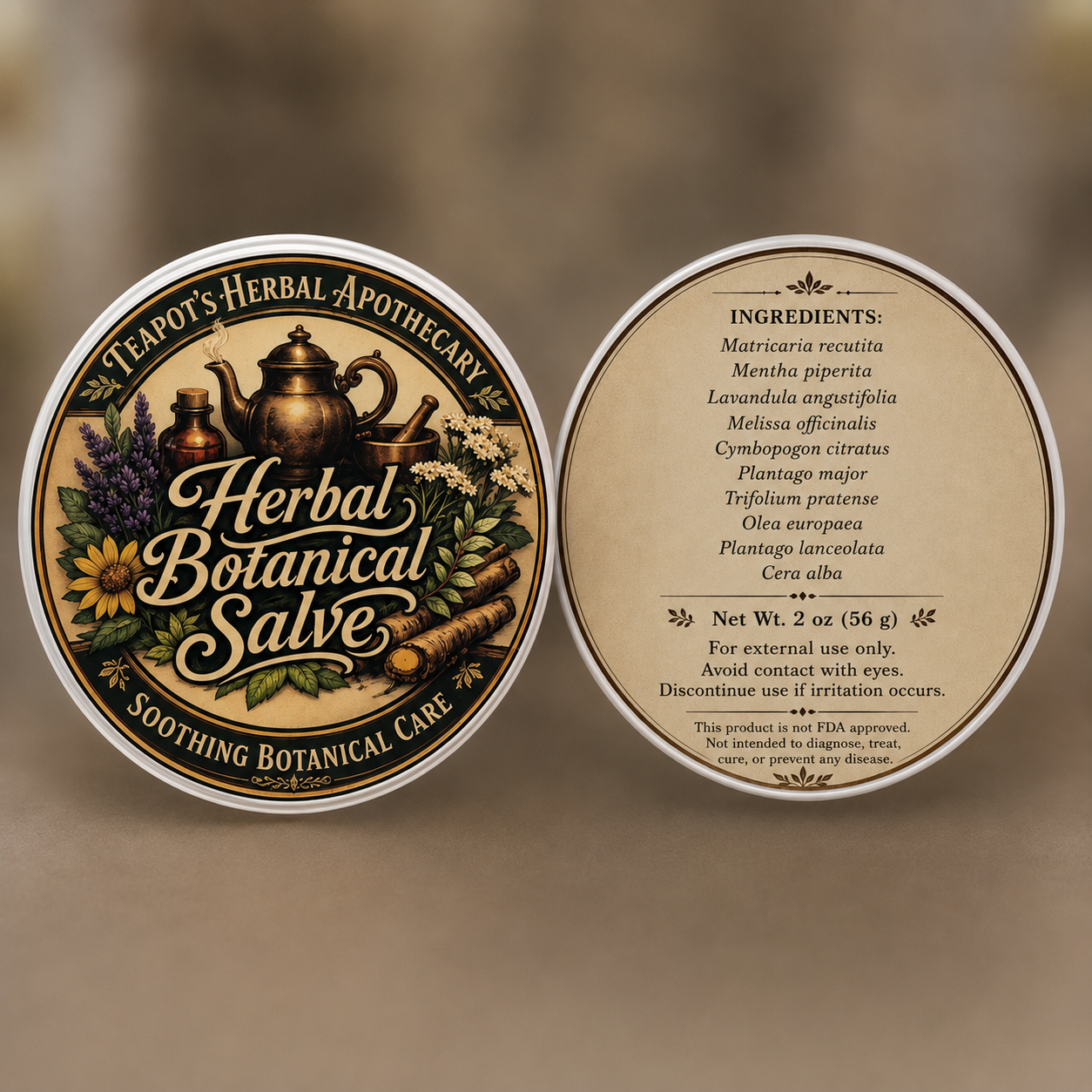 Botanical Herbal Comfort Salve
